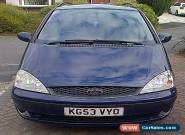 2003 '53 reg FORD GALAXY 1.9TDI 115hp ZETEC BLUE for Sale