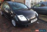 Classic CITROEN C2 DESIGN BLACK 2005 75000 MILES 1.4 cheapest  for Sale