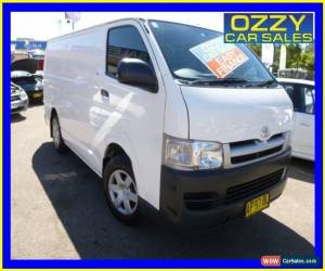 Classic 2007 Toyota Hiace TRH201R MY07 LWB White Manual 5sp M Van for Sale