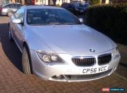 SILVER BMW 6 SERIES3.0 630i SPORT 2dr AUTO COUPE- 1ST REGD2/2/07 -MOT-OWNERS MAN for Sale