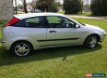 2003 FORD FOCUS ZETEC SILVER for Sale