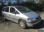 55 VAUXHALL ZAFIRA 1.6 LIFE SILVER 7 SEATER MPV ISOFIX 1 FORMER KEEPER MOT HPI  for Sale