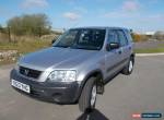 2001 HONDA CR-V WEST 1 SILVER FULL MOT EXCELLANT DRIVER AND CONDITION for Sale