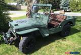 Classic Willys: CJ-3A for Sale