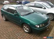 2000 Toyota Corolla 1.4 Vvt-i GS Green 3 Door for Sale