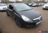 Classic 2007 VAUXHALL CORSA 1.2 SXI A/C BLACK 3DOOR for Sale