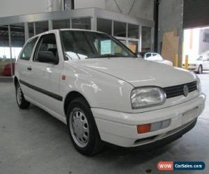 Classic 1996 Volkswagen Golf CL White Manual 5sp M Hatchback for Sale