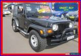 Classic 1998 Jeep Wrangler TJ Sport (4x4) Black Manual 5sp M Softtop for Sale