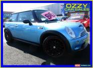 2003 Mini Cooper R53 S Blue Manual 6sp M Hatchback for Sale