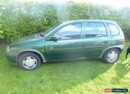 1999 VAUXHALL CORSA 16V GREEN for Sale