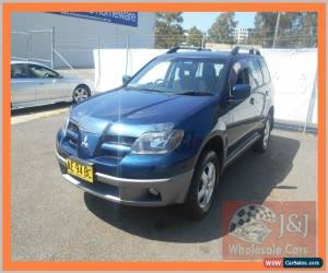 Classic 2003 Mitsubishi Outlander ZE XLS Blue Automatic 4sp A Wagon for Sale