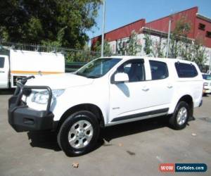 Classic 2012 Holden Colorado RG LX (4x2) White Automatic 6sp A Crewcab for Sale