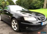  SAAB 9-3 1.8T VECTOR 2005 CONVERTIBLE LOW MILES MIDNIGHT BLACK LEATHER  for Sale