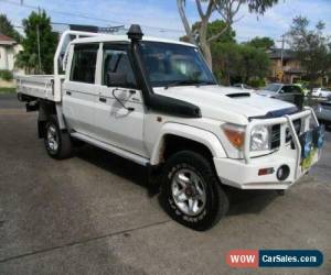 Classic 2013 Toyota Landcruiser VDJ79R MY12 Update GXL (4x4) White Manual 5sp M for Sale