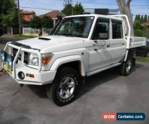 Classic 2013 Toyota Landcruiser VDJ79R MY12 Update GXL (4x4) White Manual 5sp M for Sale