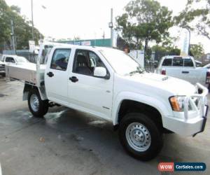 Classic 2009 Holden Colorado RC MY09 LX (4x4) White Manual 5sp M Crewcab for Sale