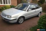 Classic 2000 VOLKSWAGEN GOLF CABRIOLET/CONVERTIBLE SE SILVER/BLACK for Sale