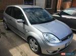 2004 FORD FIESTA FLAME SILVER A/C for Sale