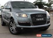 2006 Audi Q7 4.2 FSI Quattro Condor Grey Automatic 6sp A Wagon for Sale