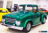 Classic 1972 Dodge D Series Green Automatic A PICK UTE/UTE for Sale