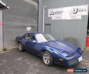 Classic 1982 PONTIAC TRANS AM V8 AUTO RHD BASIC PROJECT KNIGHT RIDER  for Sale