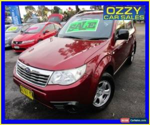Classic 2009 Subaru Forester MY09 X Maroon Automatic 4sp A Wagon for Sale
