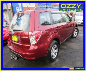 Classic 2009 Subaru Forester MY09 X Maroon Automatic 4sp A Wagon for Sale