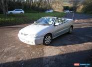 2002 RENAULT MEGANE  CONVERTIBLE 1.6 16V SILVER LONG MOT for Sale