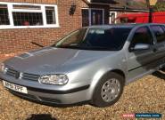 2001 VOLKSWAGEN GOLF TDI SE SILVER for Sale