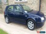 2002 VOLKSWAGEN GOLF TDI SE BLUE for Sale