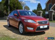 2008 FORD MONDEO TITANIUM 2.0 TDCI 140 BURGUNDY 6 SPEED MANUAL DIESEL for Sale