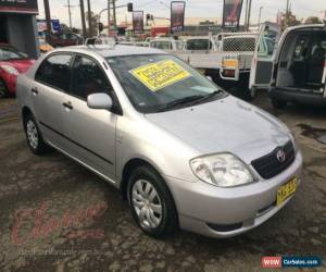 Classic 2002 Toyota Corolla ZZE122R Ascent Silver Automatic 4sp A Sedan for Sale