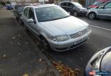 Classic 2001 VOLKSWAGEN POLO MATCH AUTO SILVER SPARES OR REPAIR for Sale