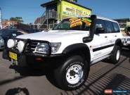 2001 Nissan Patrol GU II ST (4x4) White Manual 5sp M Wagon for Sale