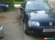 2000 VOLKSWAGEN POLO SE 1.4 16v  BLUE SPARES OR REPAIR  for Sale