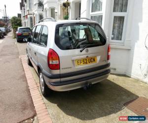 Classic 2002 VAUXHALL ZAFIRA COMFORT 16V SILVER 1.6 Petrol 12 mth MOT  for Sale