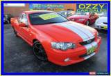 Classic 2003 Ford Falcon BA XR8 Orange Manual 5sp M Utility for Sale