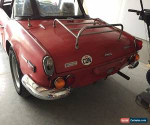 Classic Triumph: Spitfire MK3 for Sale