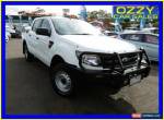 2012 Ford Ranger PX XL 2.2 (4x4) White Automatic 6sp A Crewcab for Sale