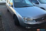 Classic 2003 FORD MONDEO GHIA X TDCI SILVER for Sale