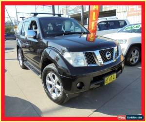 Classic 2008 Nissan Pathfinder R51 MY08 TI Black Automatic 5sp A Wagon for Sale