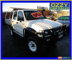 Classic 2003 Toyota Hilux LN167R (4x4) White Manual 5sp M Dual Cab Pick-up for Sale