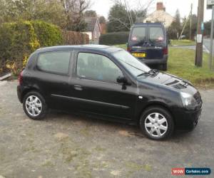 Classic 2003 RENAULT CLIO EXTREME 2 16V BLACK long mot for Sale