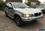 Classic 2003 BMW X5 SPORT AUTO SILVER SPARES OR EPAIR for Sale