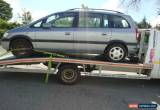 Classic 2004 VAUXHALL ZAFIRA DESIGN 16V AUTO SILVER for Sale