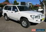 Classic 2006 Toyota Landcruiser HDJ100R Upgrade II GXL (4x4) White Manual 5sp M Wagon for Sale