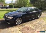 *** 2006 BMW 320CD M SPORT BLUE COUPE E46 FBMWSH *** for Sale
